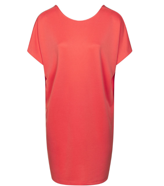 Kattie dress hot coral