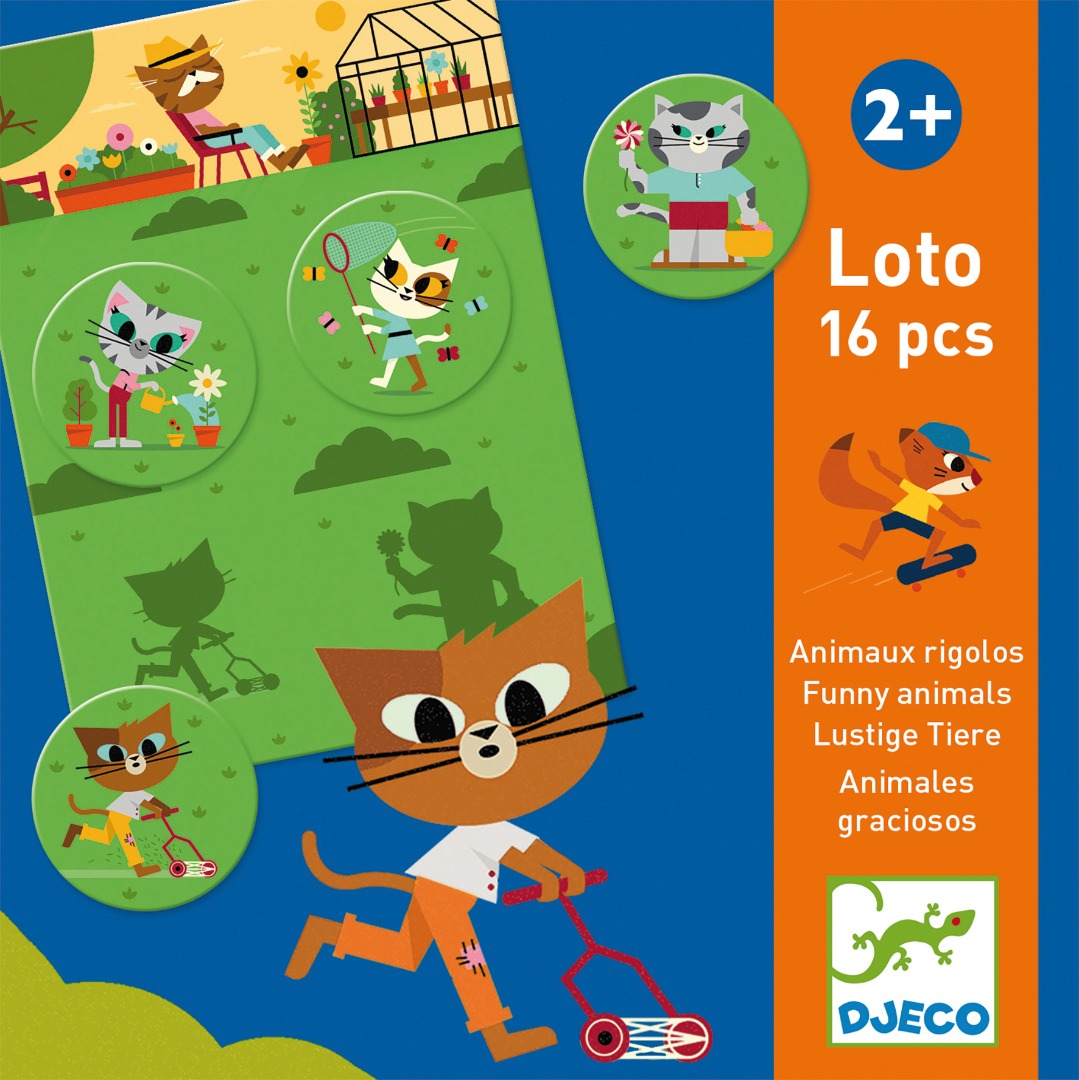 Educatief spel - Loto Animaux rigolos