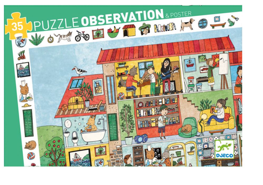 observatiepuzzel - huis