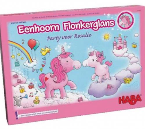 eenhoorn fonkerglans - party voor rosalie